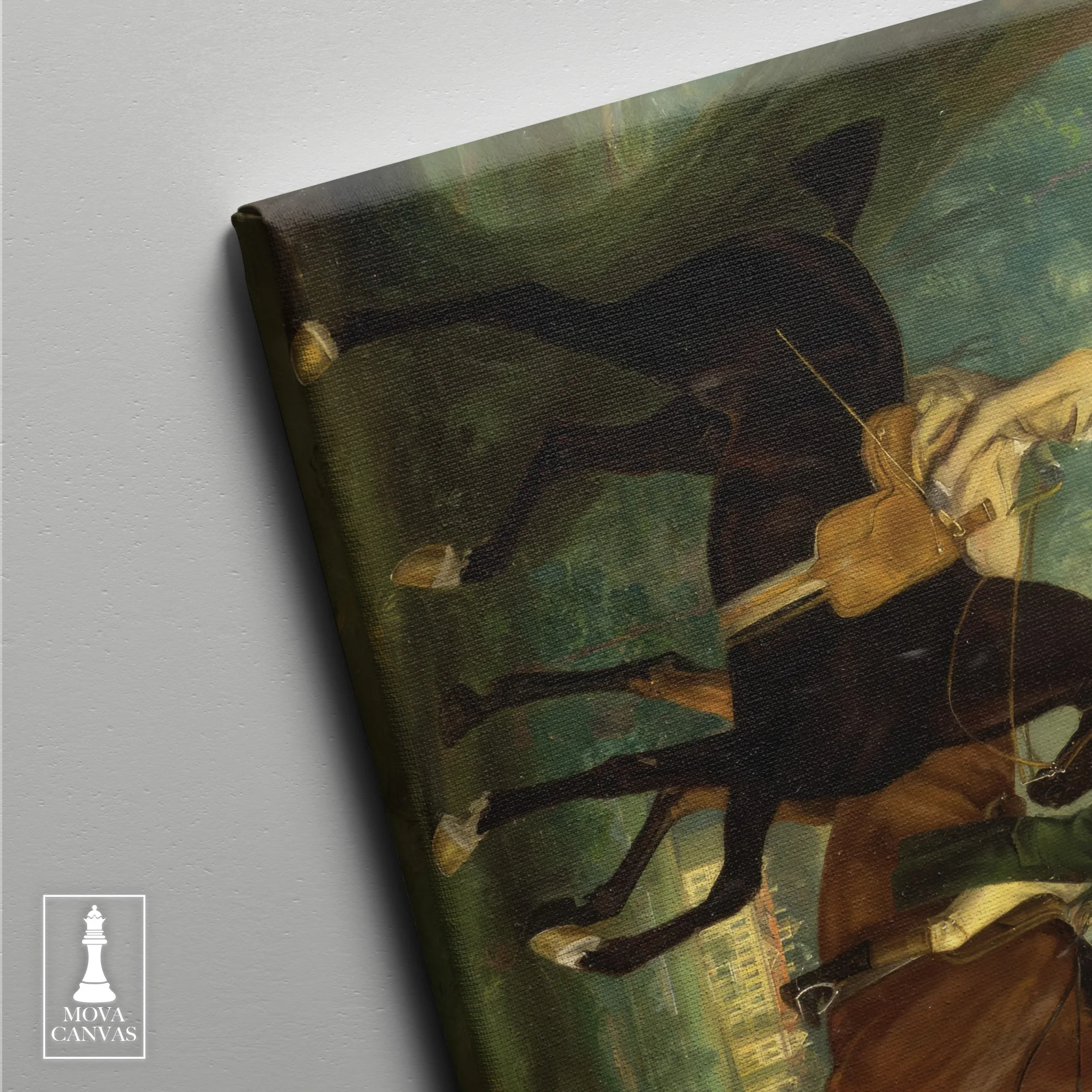 Two Men Horses artwork preview 3