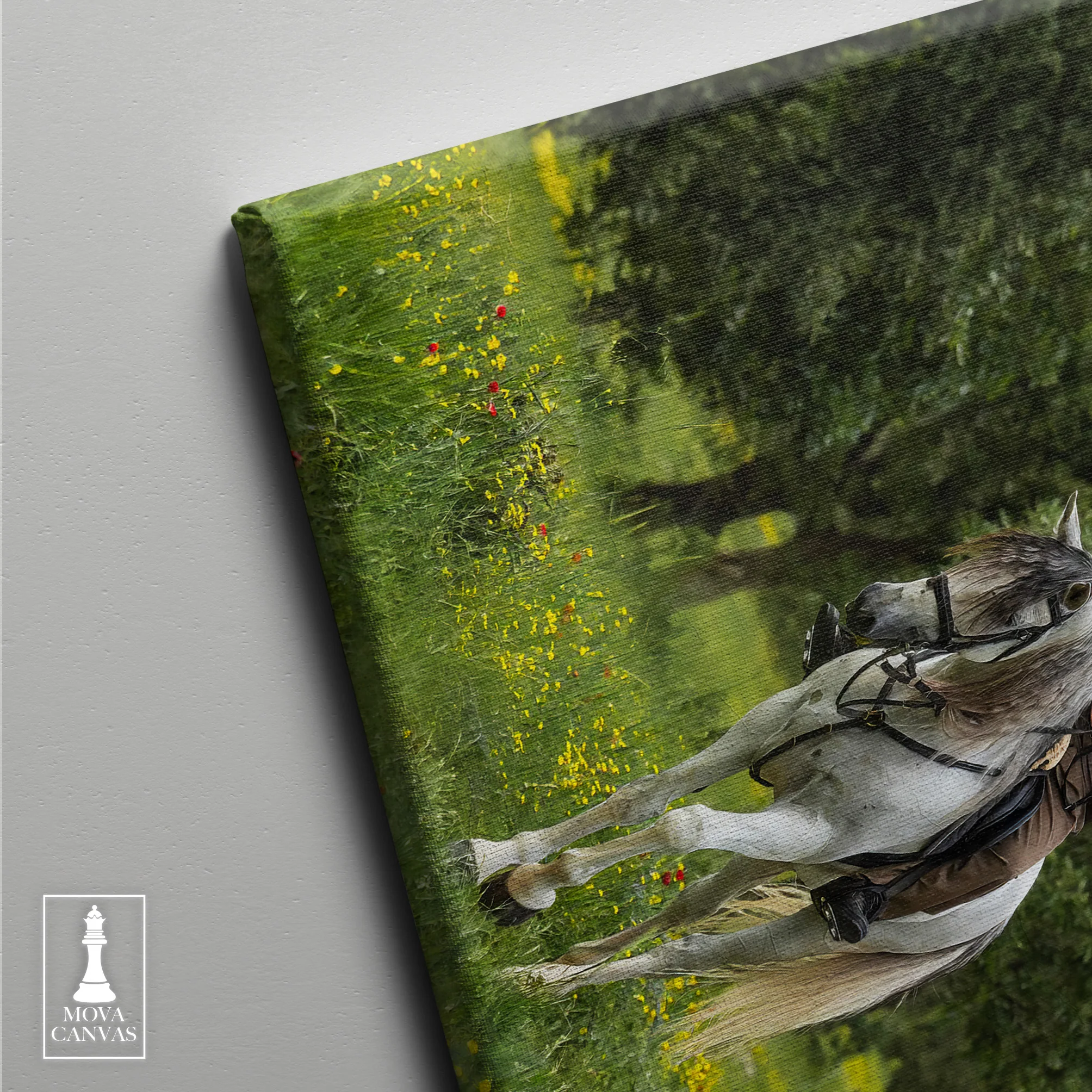 Man Riding Horse 214 artwork preview 3