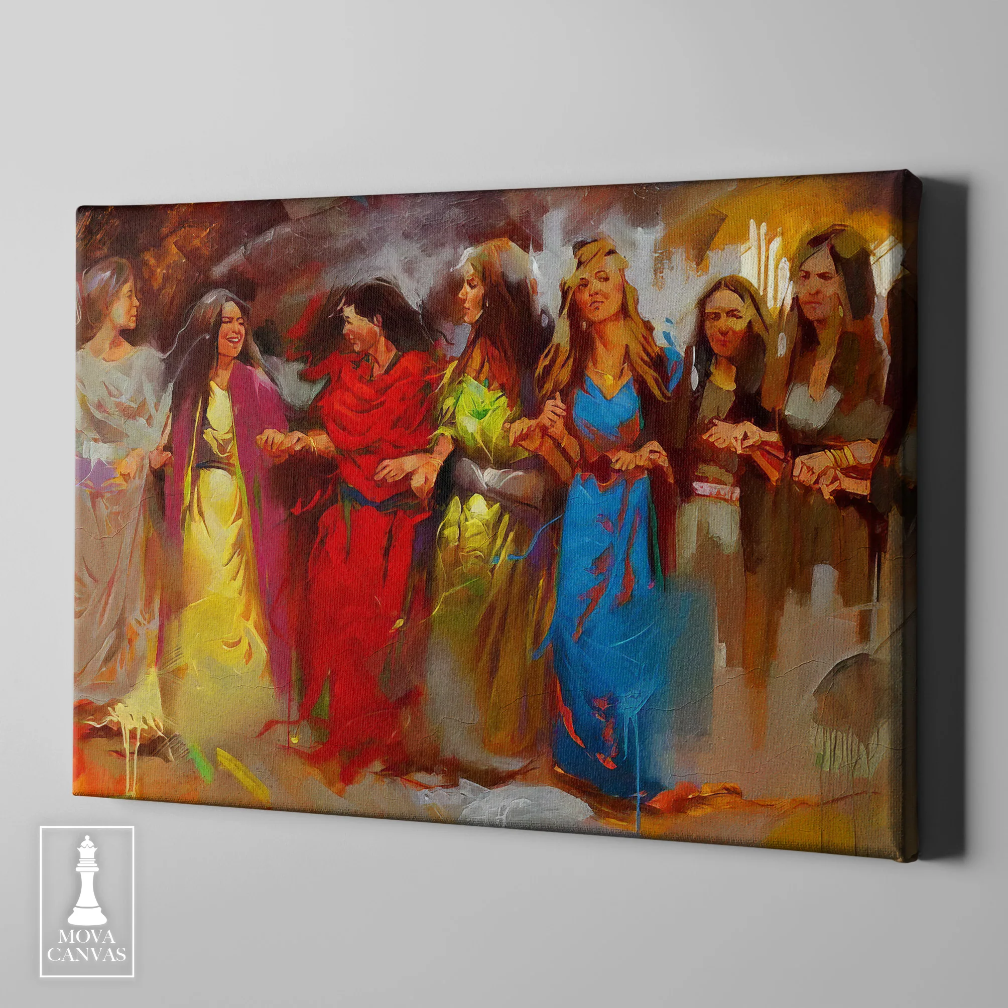 Group Women Dancing artwork preview 1