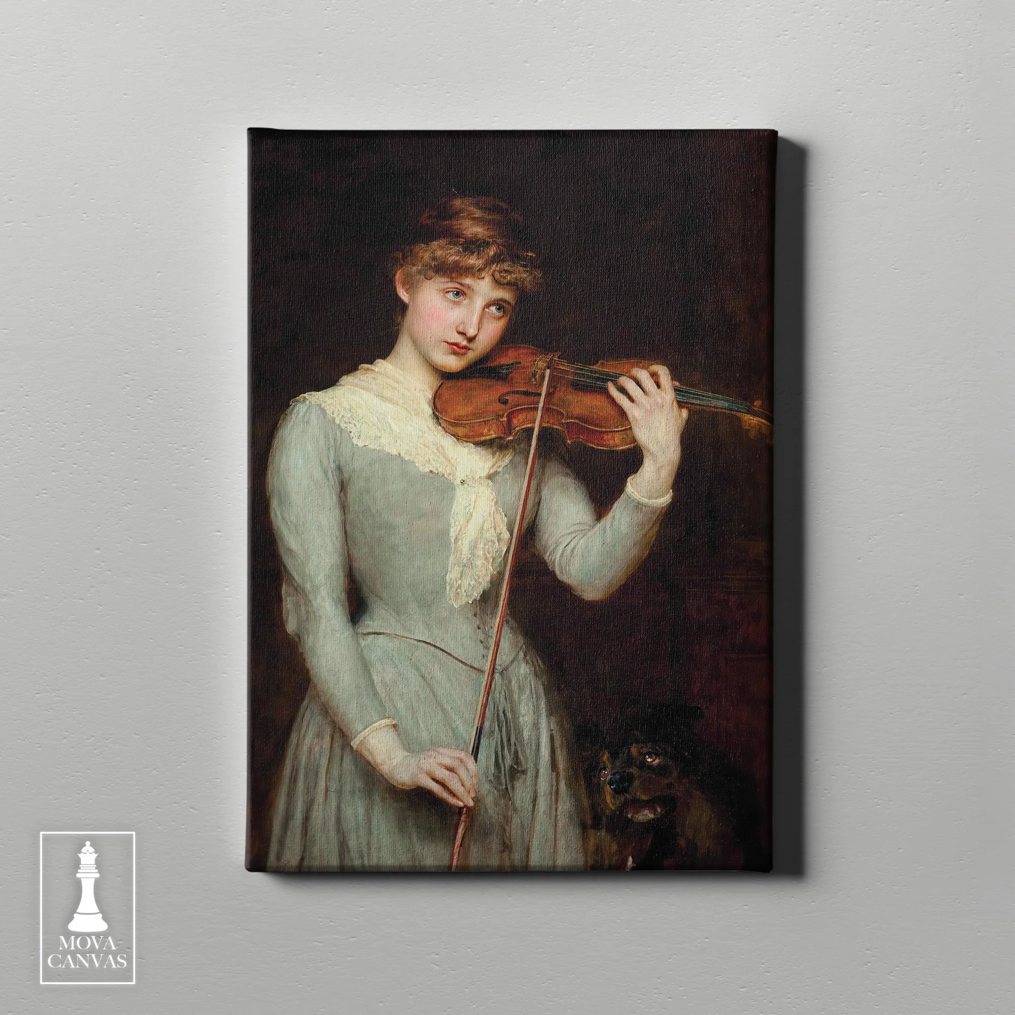 Woman Playing Violin artwork preview 4