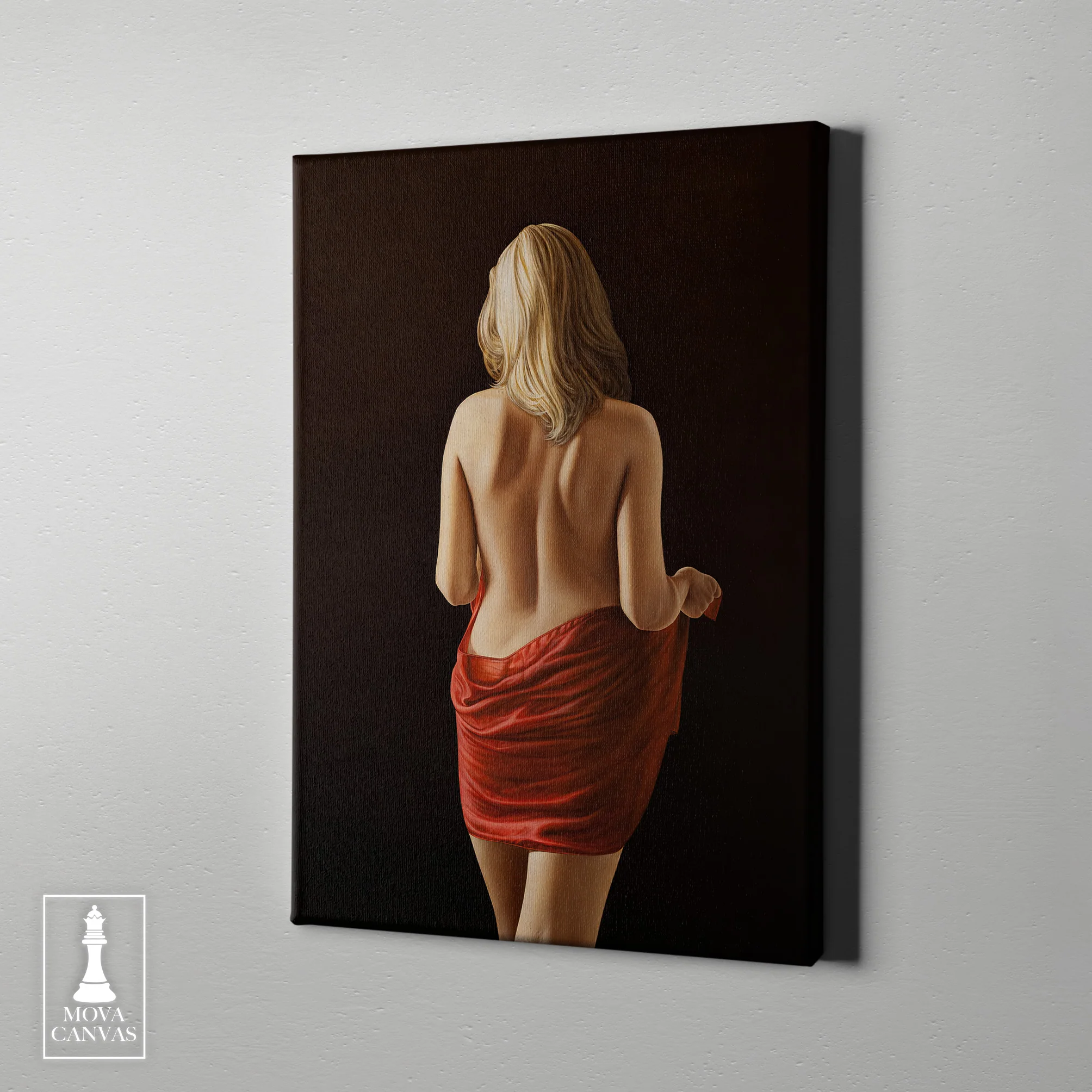 Woman Red Dress 228 artwork preview 1