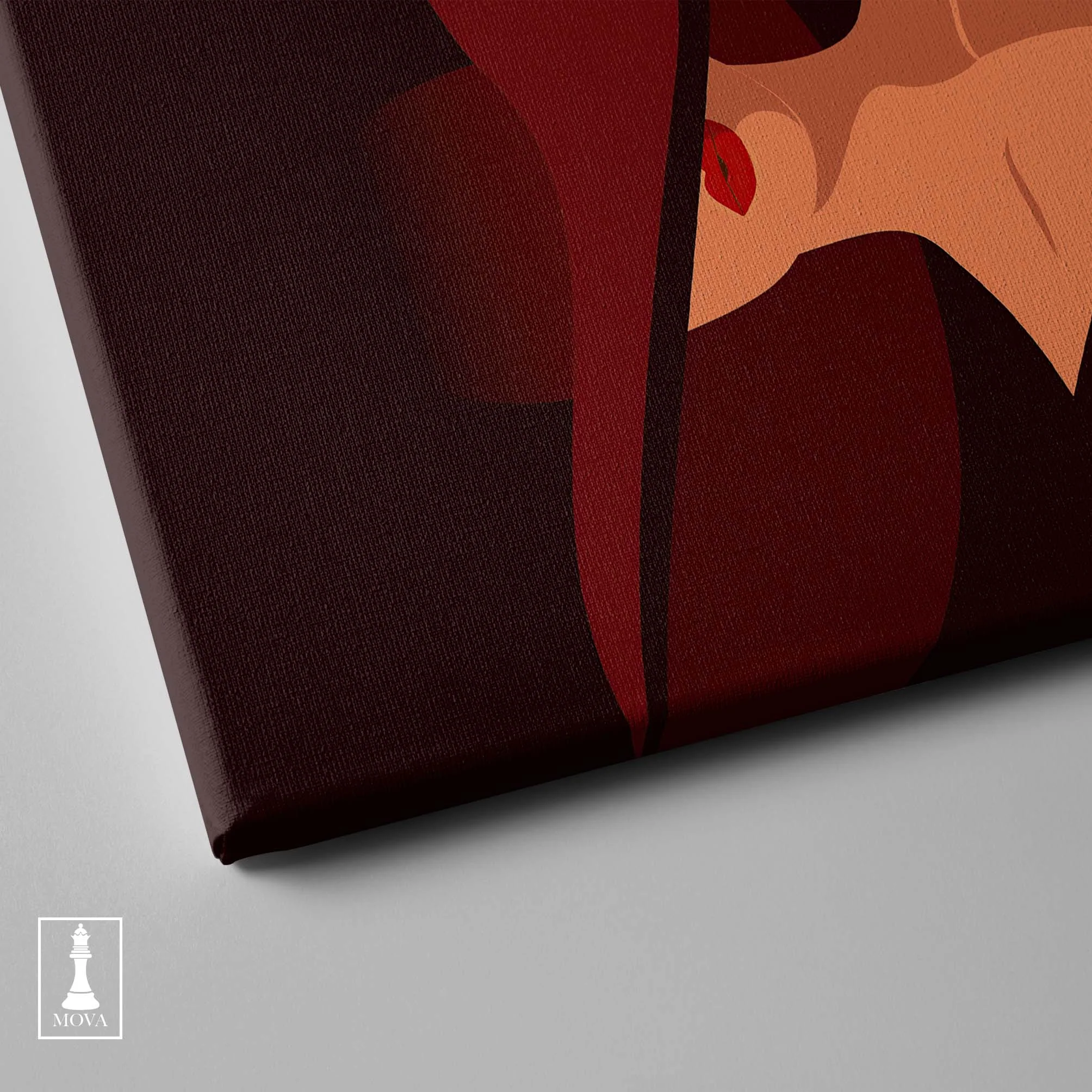 Woman Red Hat artwork preview 4