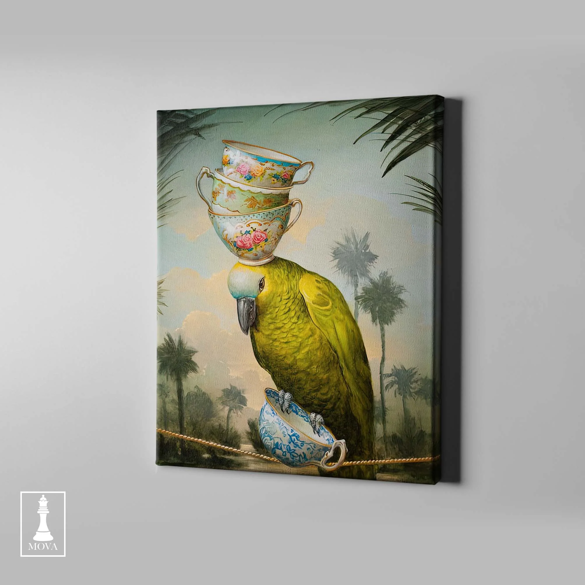 Parrot Tea Cup artwork preview 2