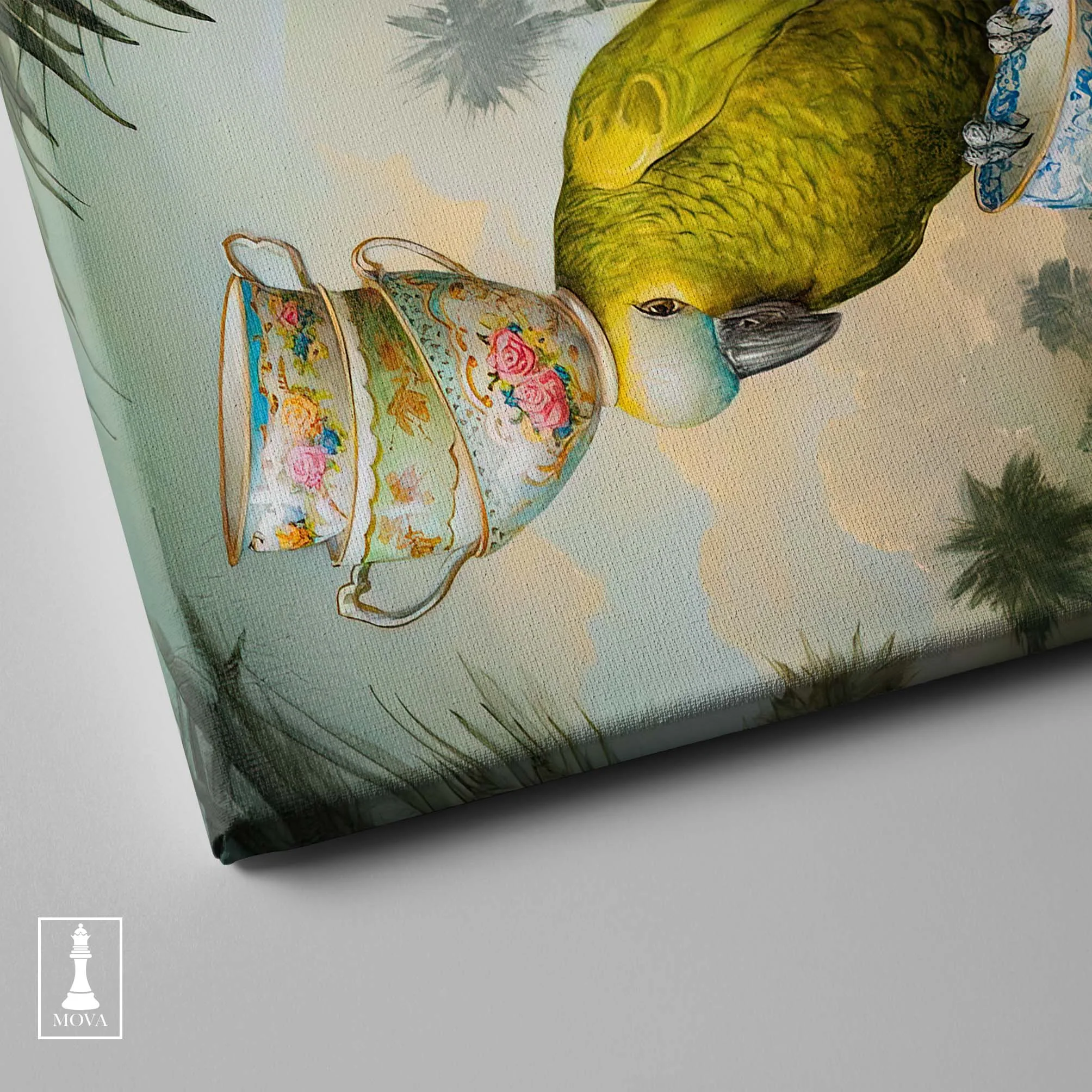 Parrot Tea Cup artwork preview 3