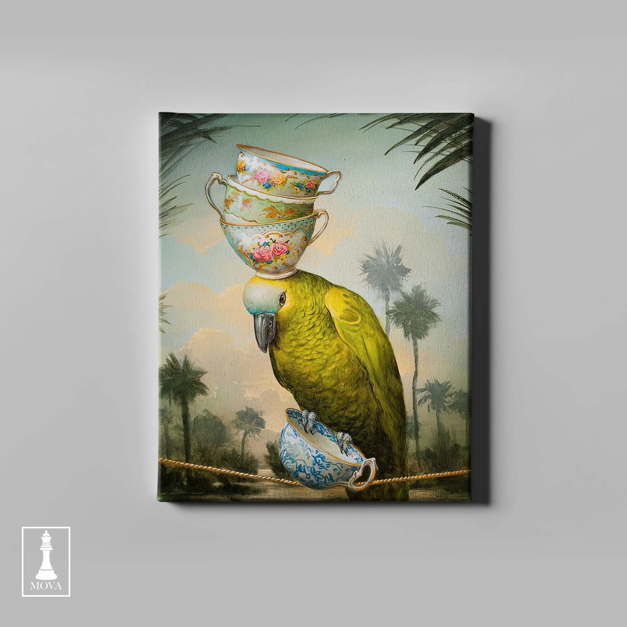 Parrot Tea Cup artwork preview 4