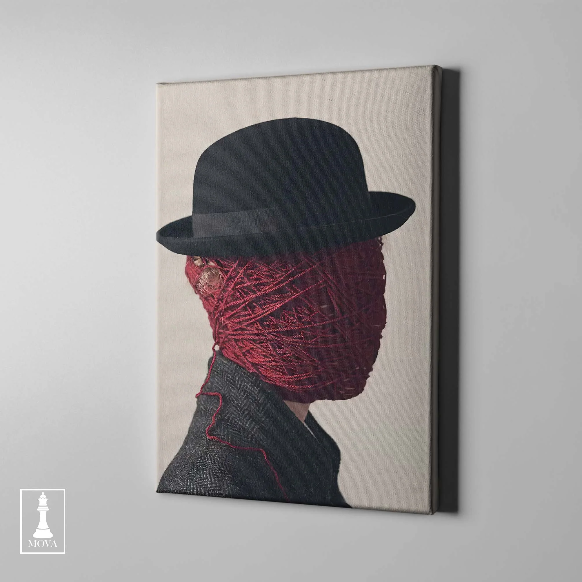 Woman Wearing Hat artwork preview 3