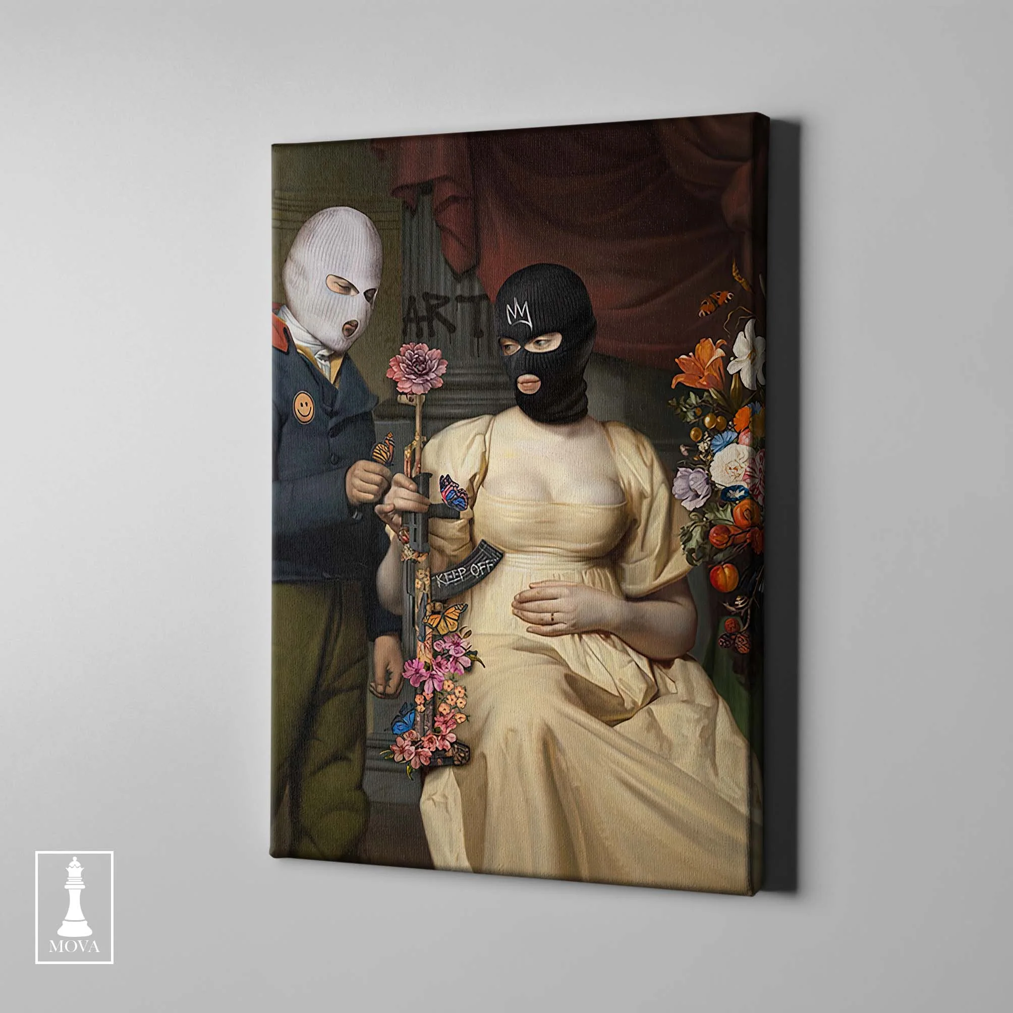Woman Yellow Dress artwork preview 1