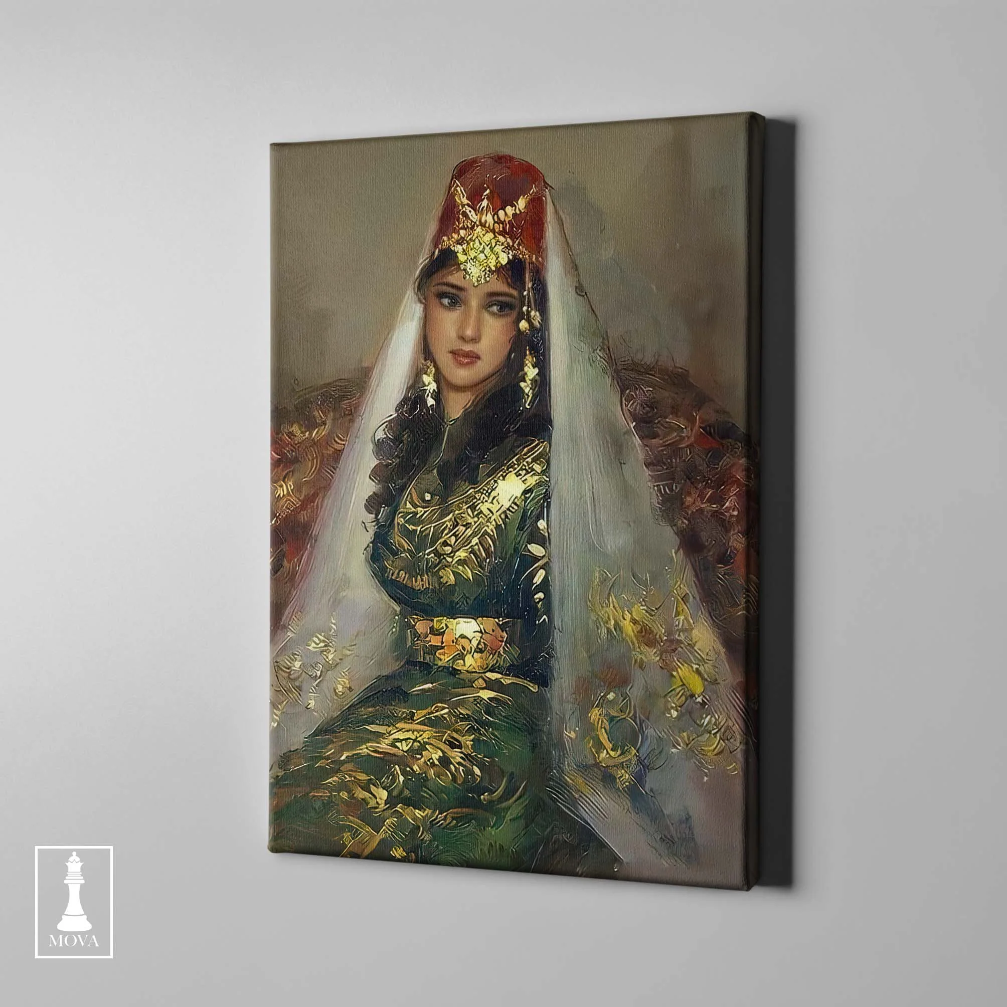 Woman Traditional Dress artwork preview 1